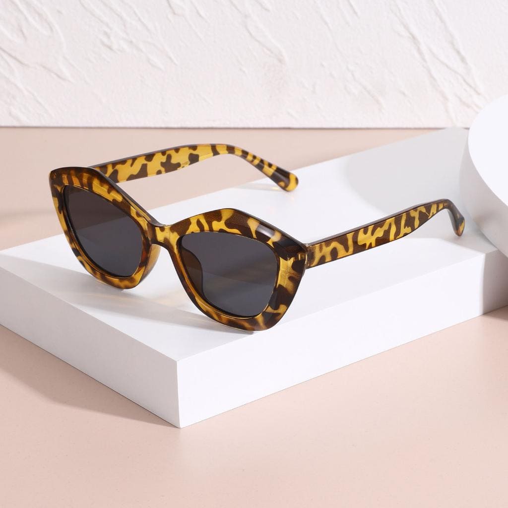 Óculos de Sol Feminino Gatinho Preto UV400 Elegante - Zaffir Eyewear