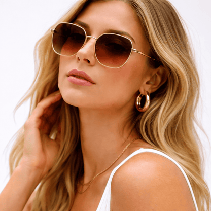 Óculos de Sol Feminino Degradê Clássico UV400 Fashion - Zaffir Eyewear