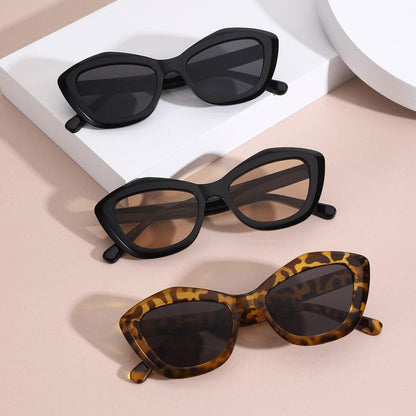 Óculos de Sol Feminino Gatinho Preto UV400 Elegante - Zaffir Eyewear