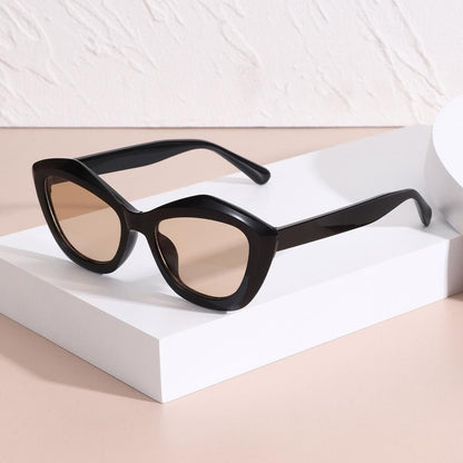 Óculos de Sol Feminino Gatinho Preto UV400 Elegante - Zaffir Eyewear