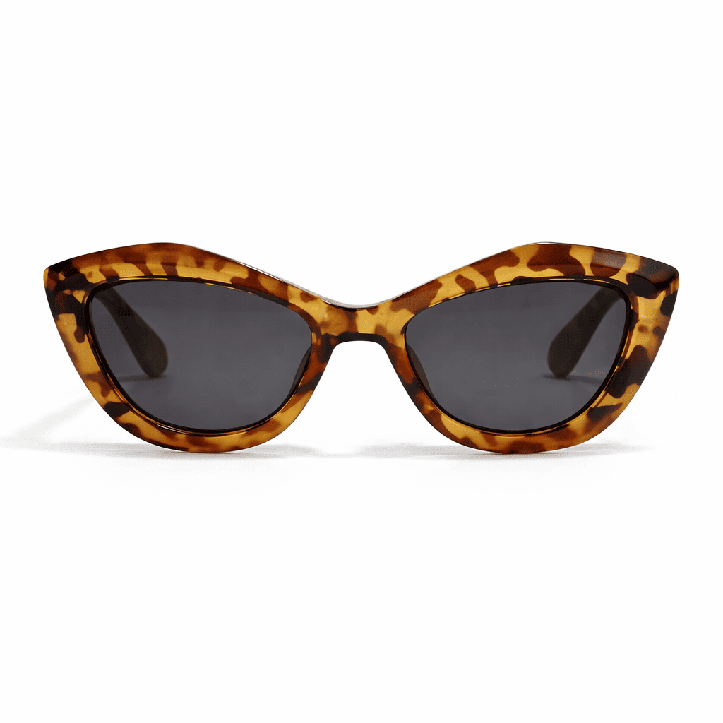 Óculos de Sol Feminino Gatinho Preto UV400 Elegante - Zaffir Eyewear