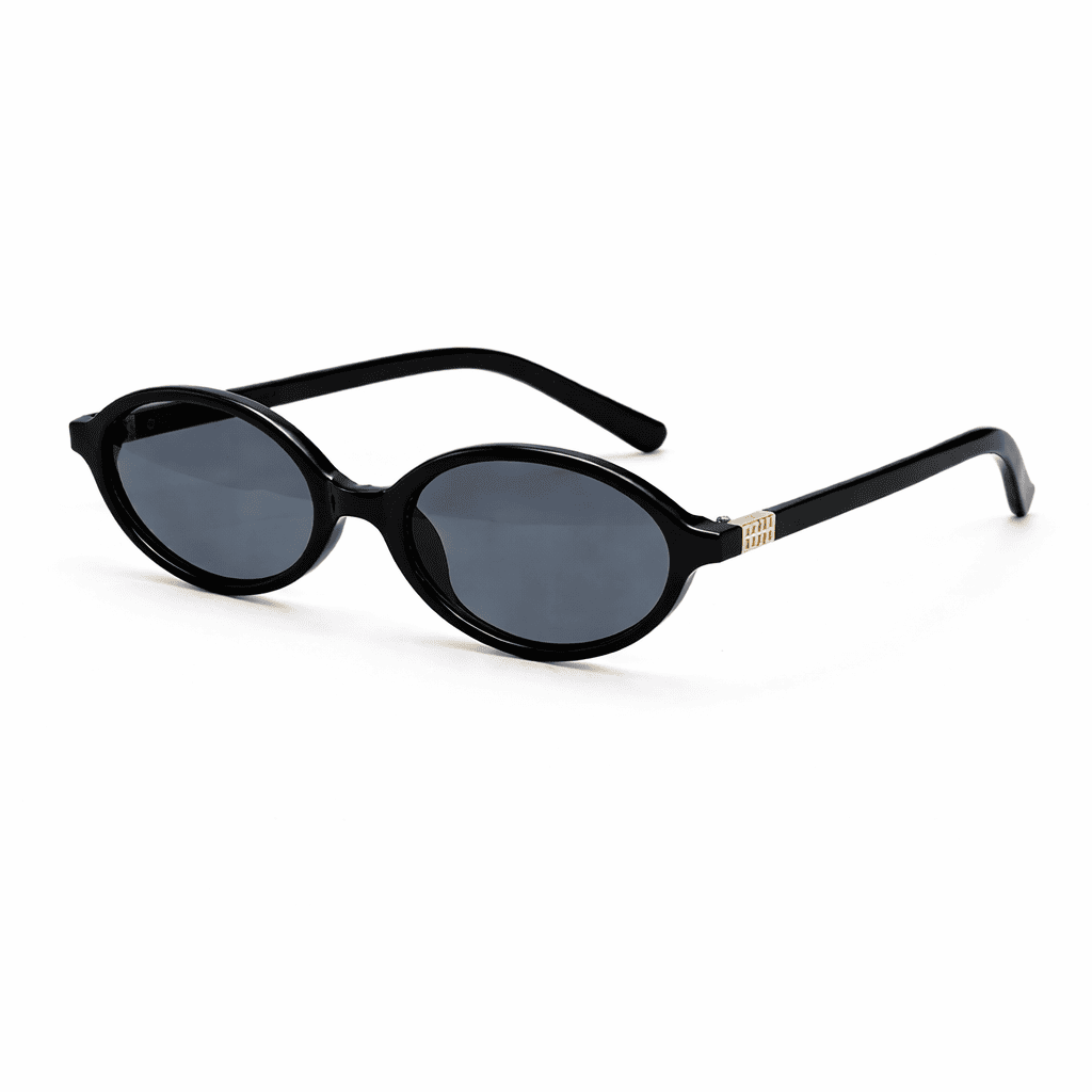 Óculos de Sol Feminino Vintage Miu Oval Tartaruga UV400 - Zaffir Eyewear